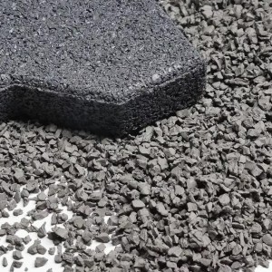 Резиновая крошка EPDM желтая